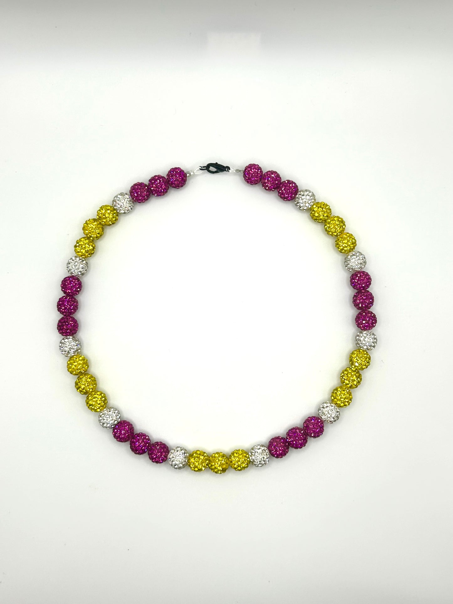 Dub (fuchsia, yellow, white)